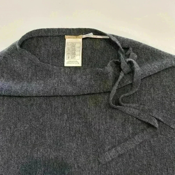 Max Studio Women’s Wool Blend Poncho - Picture 3 of 6